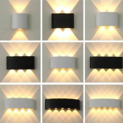 Outdoor led super bright creative bedroom bedside living room wall lamp